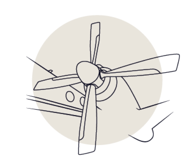 Icon depicting Gulfstream I propeller